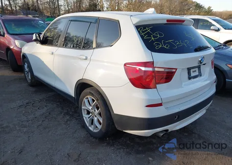 2014 BMW X3 xDrive35I z USA, uszkodzony, nr VIN 5UXWX7C51EL983880